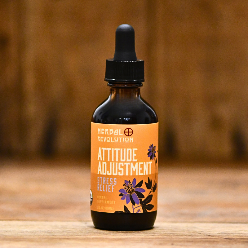 Attitude Adjustment: Stress & Anxiety Relief Elixir Herbal Tincture
