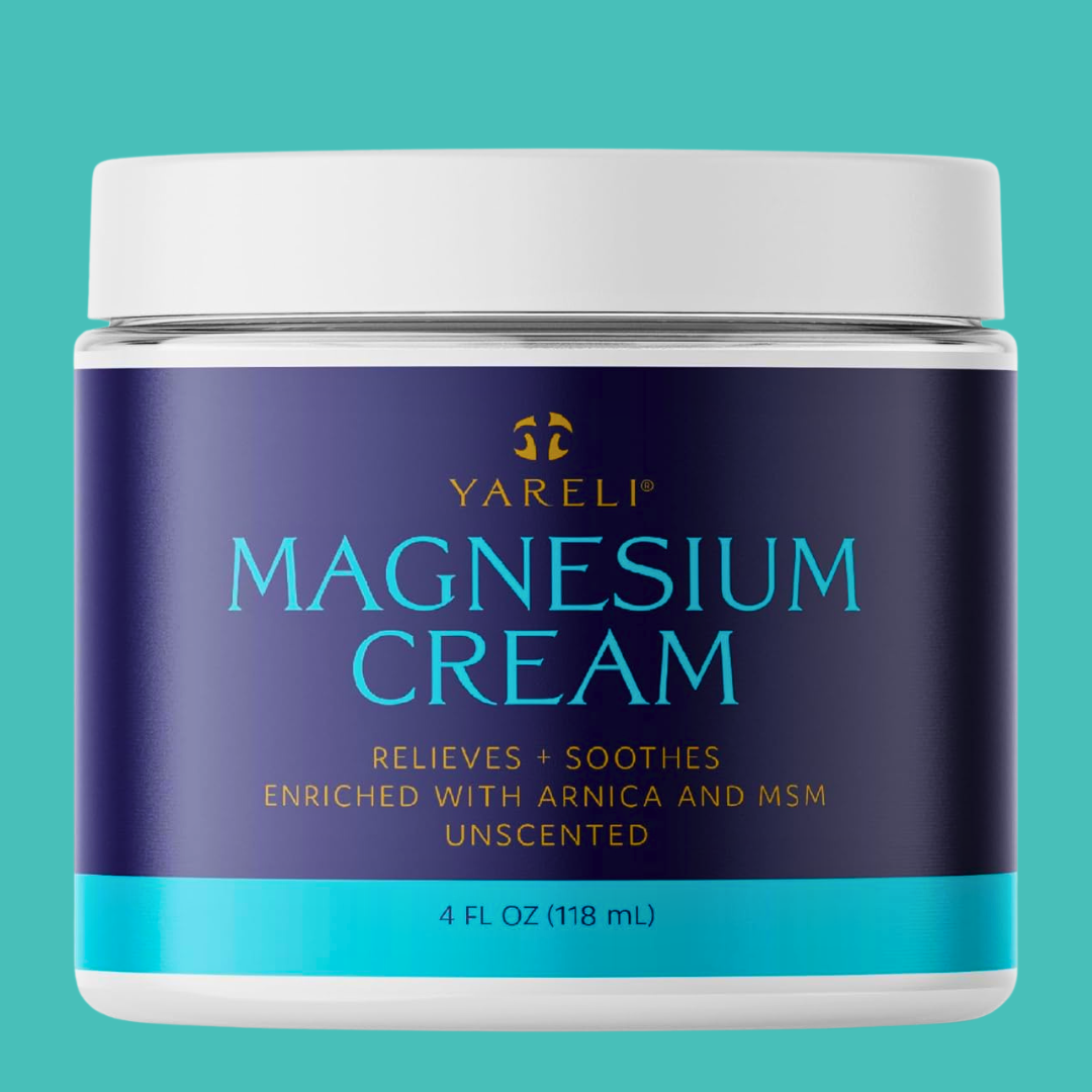 Magnesium Lotion Cream – Unscented Muscle Relief & Deep Hydration with Arnica + MSM