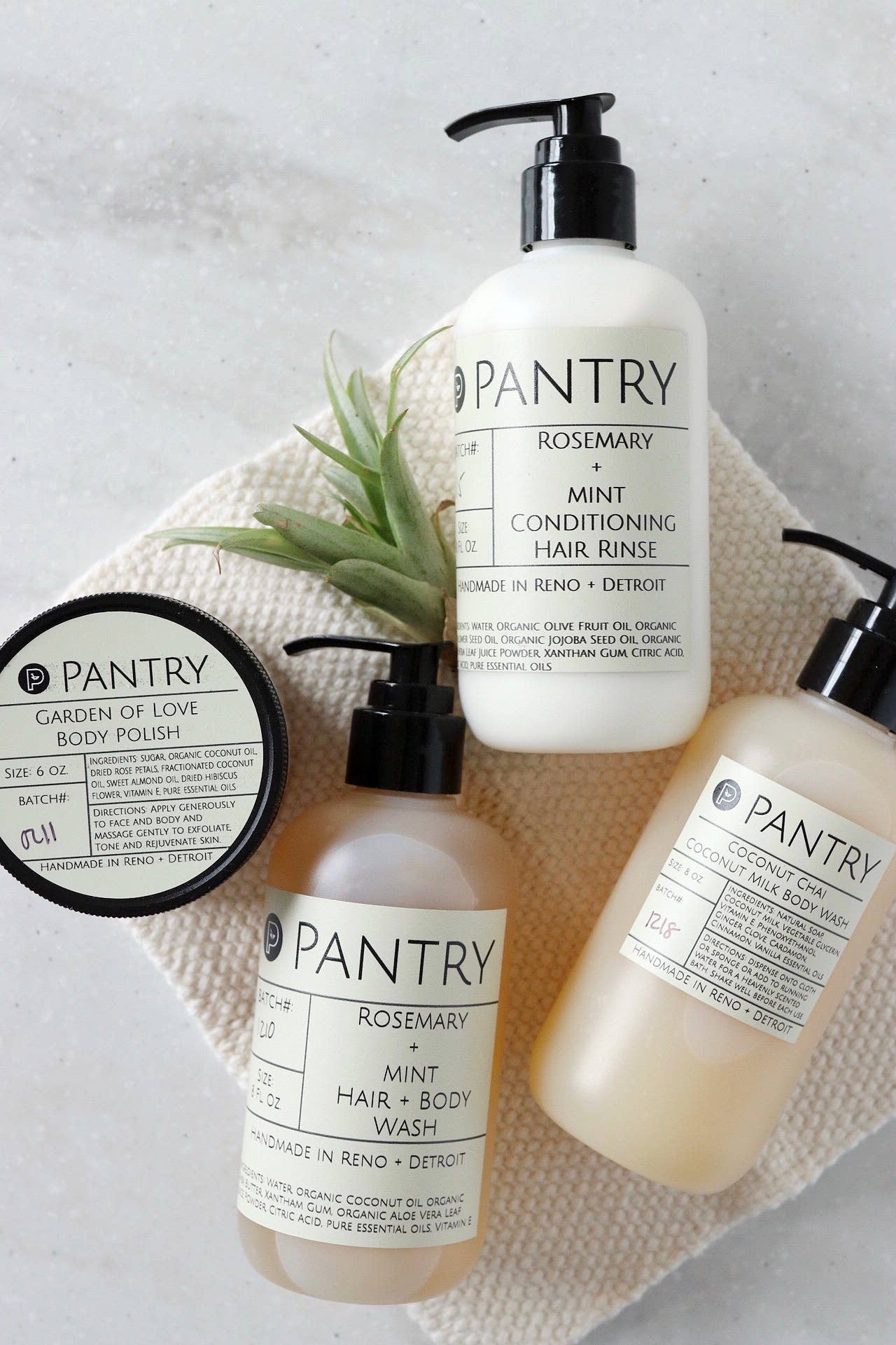 Rosemary + Mint Natural Hair & Body Wash – Natural, Plant-Powered Cleanse