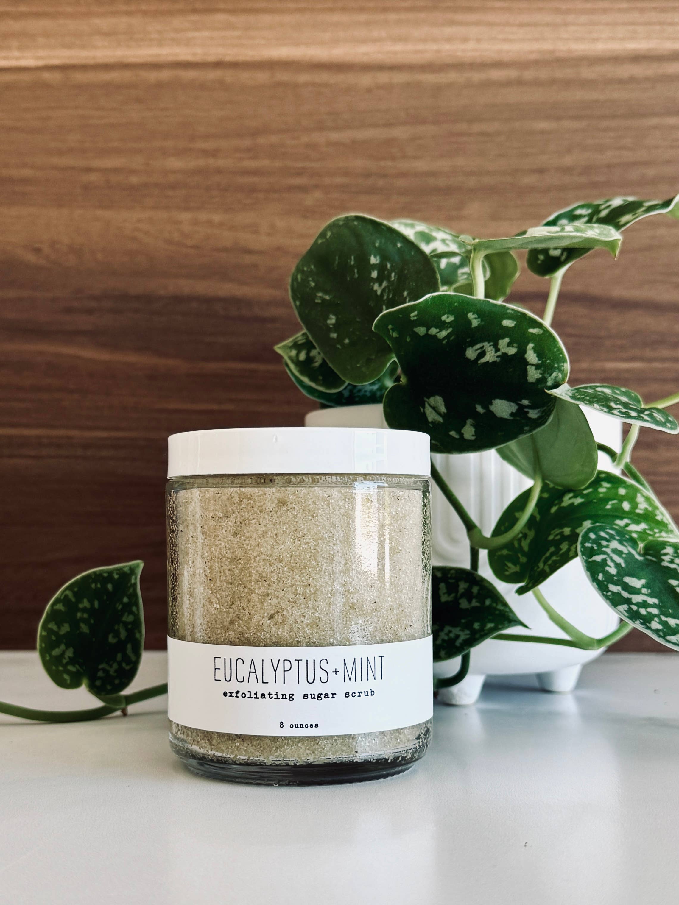 Exfoliating Sugar Body Scrub - Eucalyptus + Mint