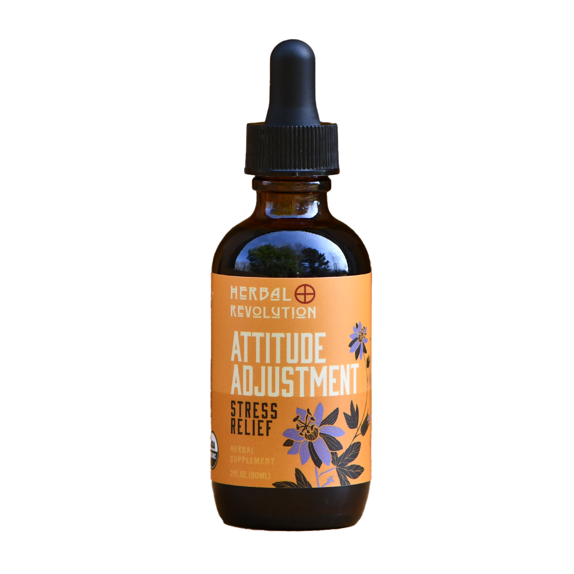 Attitude Adjustment: Stress & Anxiety Relief Elixir Herbal Tincture