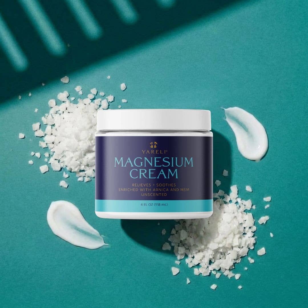 Magnesium Lotion Cream – Unscented Muscle Relief & Deep Hydration with Arnica + MSM