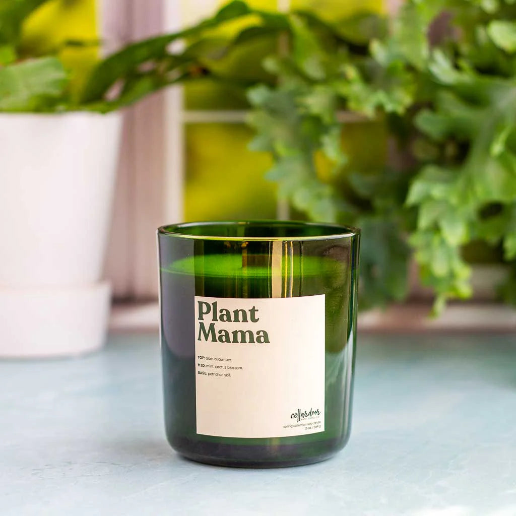 Plant Mama Candle - Natural, Hand Poured