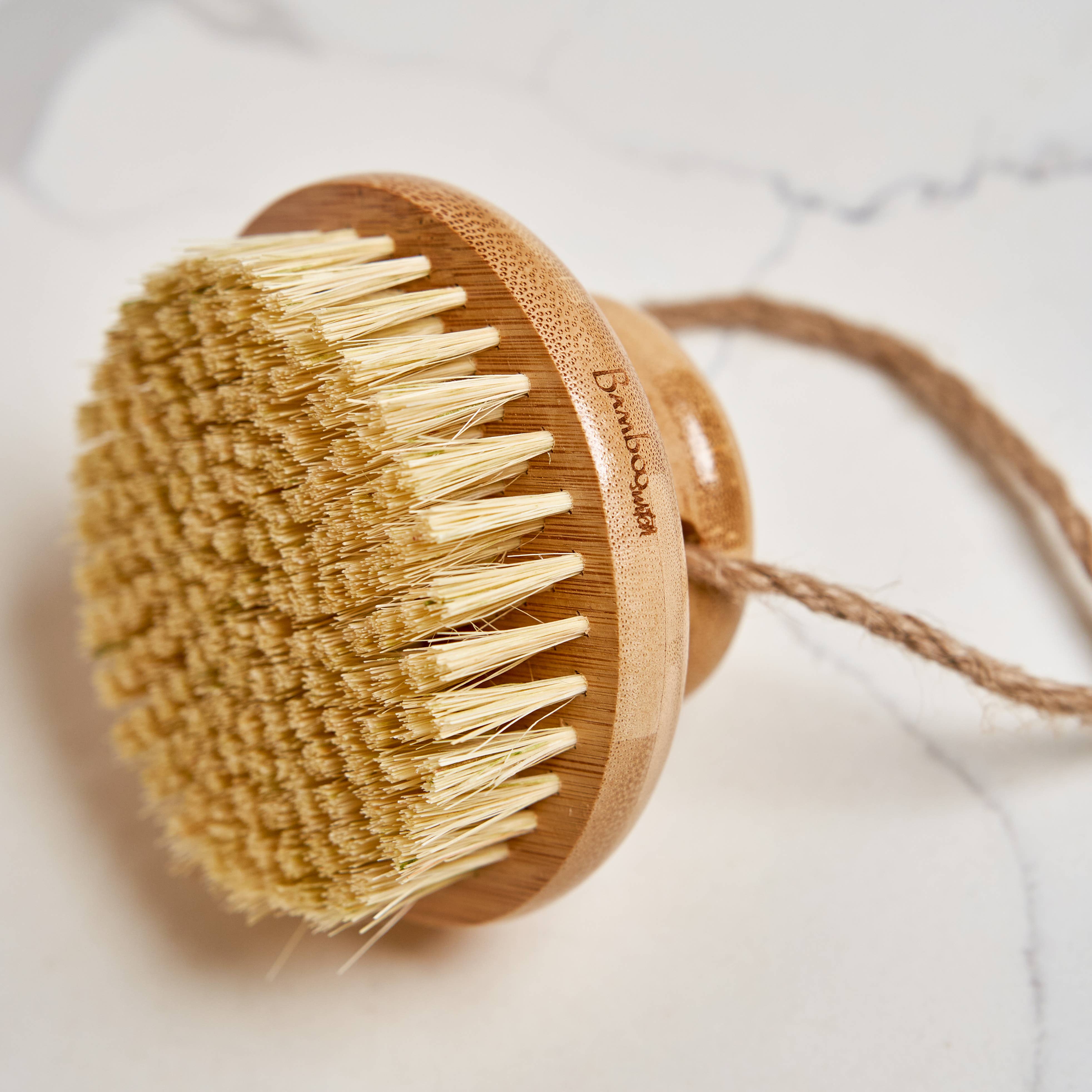 Natural Bamboo Dry Brush – Exfoliate & Boost Circulation