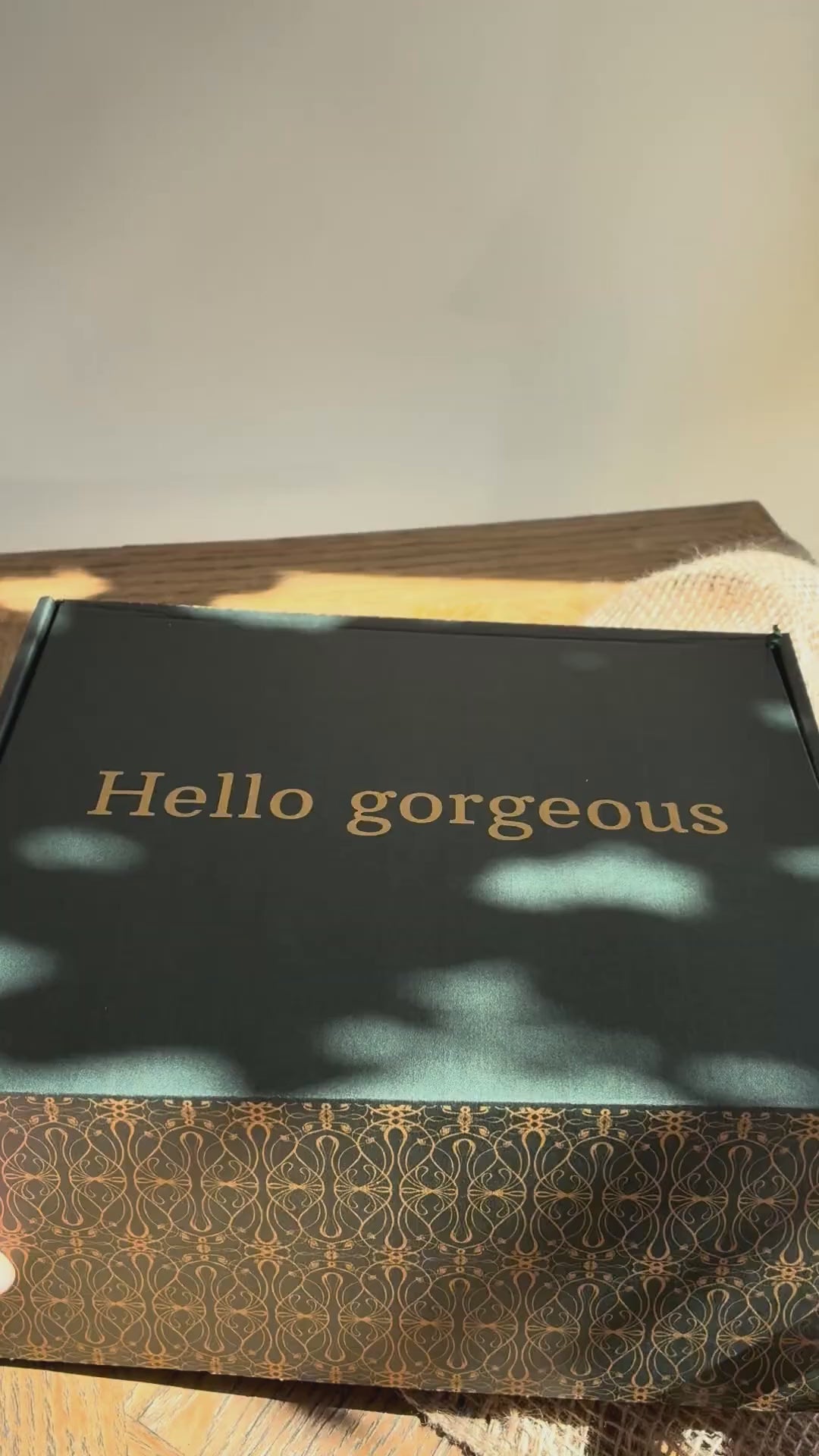 Gift Box for Recovery Opening